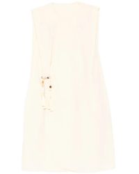 JNBY - Robe Elisa Sans Manches À Pompons - Lyst