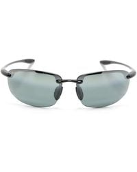 Maui Jim - Hookipa Rectangle-Frame Sunglasses - Lyst