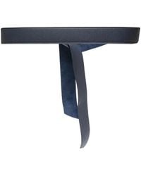 Niu - Leather Tie-End Belt - Lyst