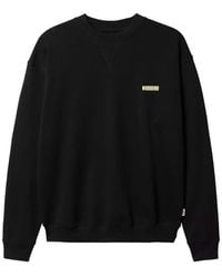 Woodbird - Cane Lion Logo-Print Cotton Sweater - Lyst