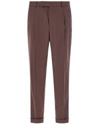 Cruna - Tortona Pleated Trousers - Lyst