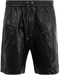 Amiri - レザーショートパンツ - Lyst