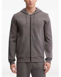 Guess - Hoodie Zippé Aldwin À Patch Logo - Lyst