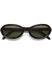 Retrosuperfuture - Cherry Oval-Frame Sunglasses - Lyst