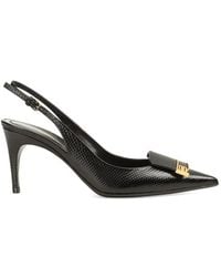 Sergio Rossi - Sr Evolv Lizard-Effect Heeled Pumps - Lyst
