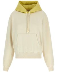 AURALEE - Cotton Hoodie - Lyst