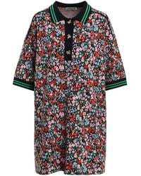 Essentiel Antwerp - Kolden Floral-Print Mini Dress - Lyst