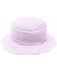 Barrie - Purl-knit Bucket Hat - Lyst