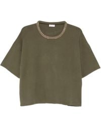 Liu Jo - Embellished Short-Sleeved Top - Lyst