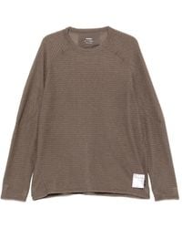 Satisfy - Waffle-Knit Raglan-Sleeve Sweater - Lyst