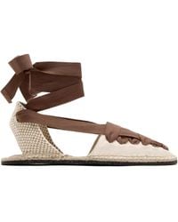 Loeffler Randall - Wilson Ribbon-Lace Espadrilles - Lyst