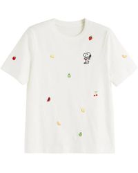 Chinti & Parker - Snoopy Fruit T-Shirt - Lyst