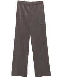 Pleats Please Issey Miyake - Monthly Colors: June Pleated Trousers - Lyst