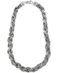 Emanuele Bicocchi - Rope-Chain Sterling- Necklace - Lyst