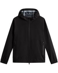 Woolrich - Hooded Zip-Up Jacket - Lyst