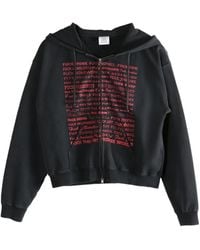 トップス vetements hocus pocus zip vetements hocus pocus hoodie