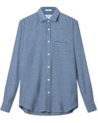 Hartford - Storm Flannel Shirt - Lyst