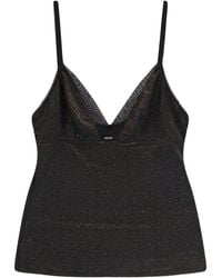 BOSS - Mesh Detail Tank Top Set - Lyst