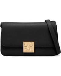 ARMANI EXCHANGE - Mini Logo-Plaque Cross Body Bag - Lyst
