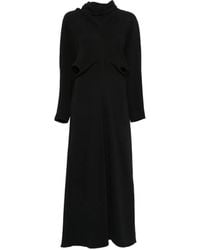 TOTEME - Slouch-Waist Scarf Maxi Dress - Lyst