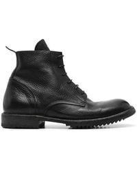 Moma - Leather Ankle Boots - Lyst
