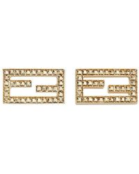 baguette small earrings fendi