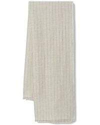 Marc O' Polo - Vertical-Stripe Frayed Scarf - Lyst
