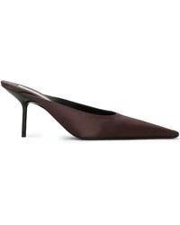 Victoria Beckham - Sloan Stiletto-Mules mit spitzer Kappe 75mm - Lyst