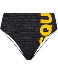 DSquared² - Bikinislip Met Logo - Lyst