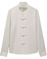 Shanghai Tang - Long Sleeve Shirt - Lyst