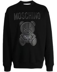 Moschino - Sweater Met Logoprint - Lyst
