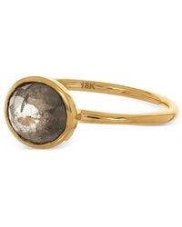 Nimo With Love - 18K The Skinny Diamond Ring - Lyst