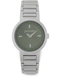 Trussardi - T-Bridge Crystal-Embellished 32Mm Watch - Lyst