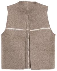 NORLHA - Felt Vest - Lyst