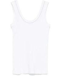 Brunello Cucinelli - Scoop Nech Mouwloos - Lyst