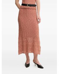 INTROPIA - Ruth オープンニット スカート - Lyst