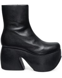 Comme des Garçons - X John Fluevog Platform Ankle Boots - Lyst