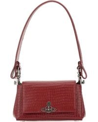 Vivienne Westwood - Crocodile-effect Top-handle Shoulder Bag - Lyst