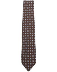 Barba Napoli - Patterned Silk Tie - Lyst