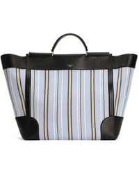 Dolce & Gabbana - Sicily Striped Jacquard Handbag - Lyst