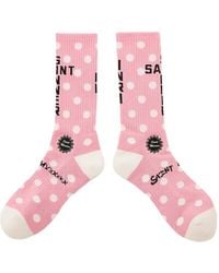 SAINT Mxxxxxx - Polka-Dot Socks - Lyst