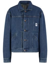 Maison Kitsuné - X Kuro Selvedge Denim Jacket - Lyst