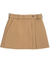 Uma Wang - Minijupe À Design Plissé - Lyst