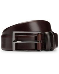 BOSS - Carmello Riem Van Imitatieleer Met Metalen Hardware - Lyst