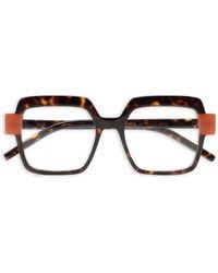 Kaleos Eyehunters - Occhiali Squadrati Con Effetto Tartarugato - Lyst