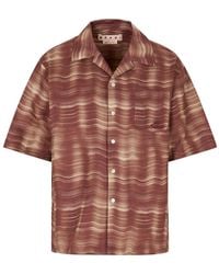Marni - Ramie Bowling Shirt With Carousel Print - Lyst