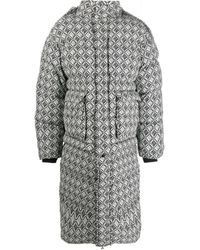 Marine Serre - Moon Diamond パデッドコート - Lyst