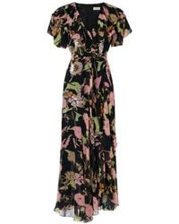 Temperley London - Maisie Sequin-Embellished Floral-Print Dress - Lyst