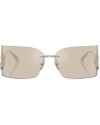 Dolce & Gabbana - Logo-Plaque Sunglasses - Lyst