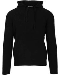Al Duca d'Aosta - Hoodie En Maille À Poche Plaquée - Lyst